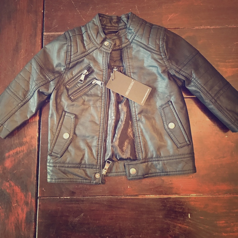 Urban Republic NWT leather jacket 2T
